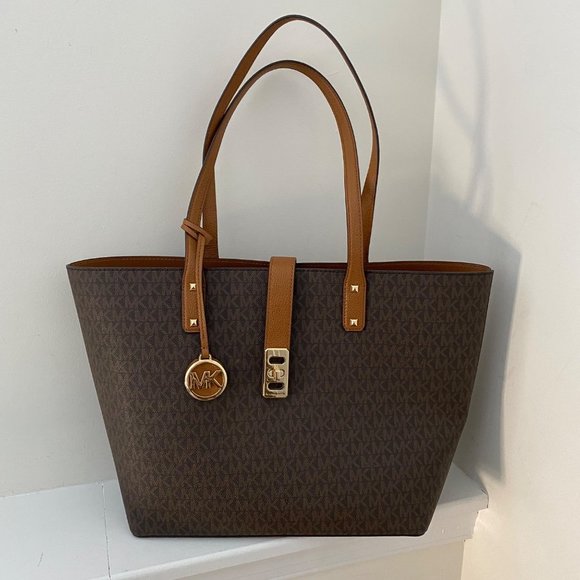 Michael Kors Brown Tote Bag - Picture 1 of 9